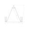 Z-Lite Titus 8 Light Chandelier, 33in. W x 26.5in. H, Matte Black 826-8MB - alternate 7